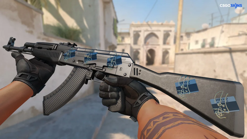 Sticker | Hello M4A1-S (Gold) Artwork