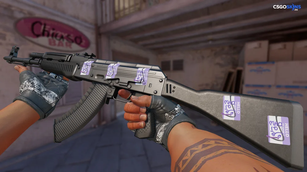 Sticker | Hello MAC-10 Artwork