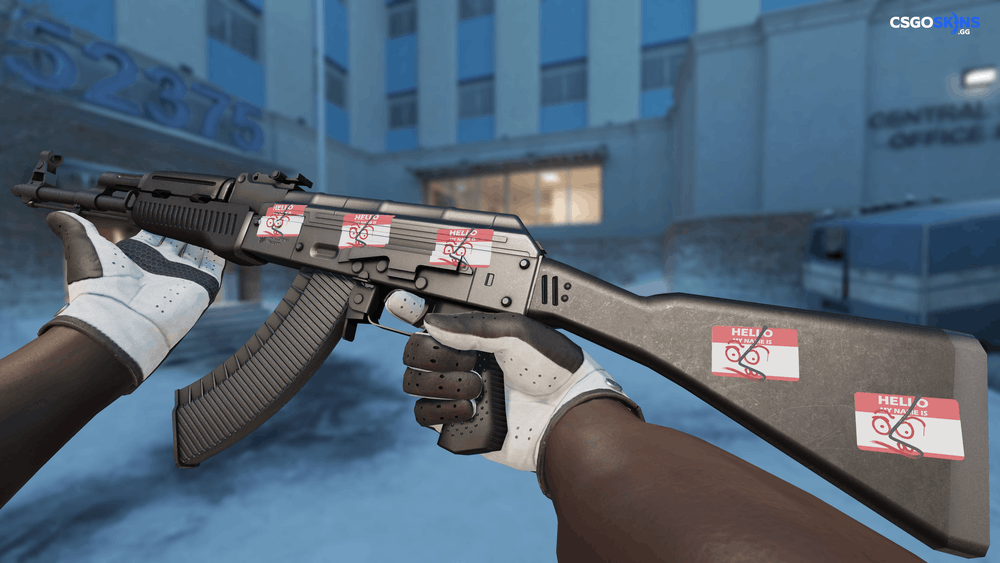 Sticker | Hello MP7 Artwork
