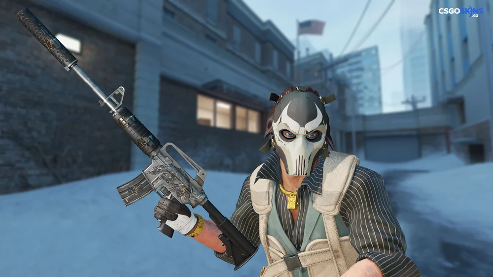 Sticker | Hello MP9 (Gold) Artwork