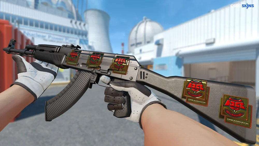 Sticker | HellRaisers (Gold) | DreamHack 2014 Artwork