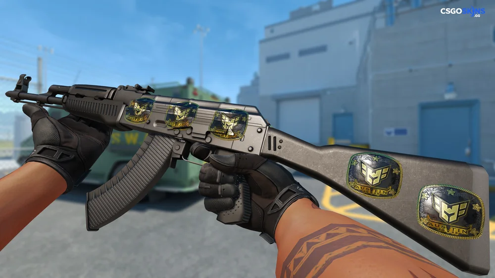Sticker | HEROIC (Gold) | Austin 2025 Artwork
