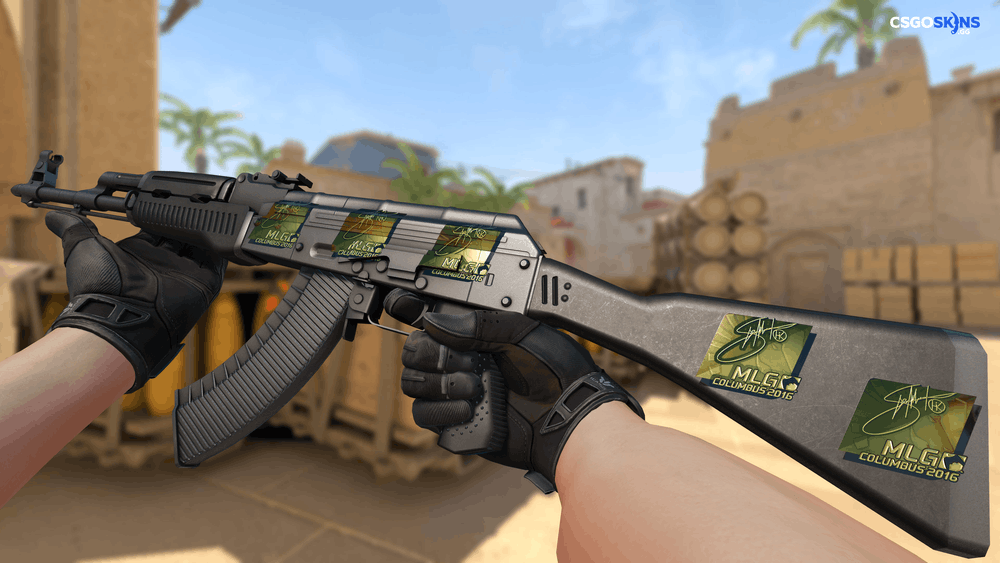 Sticker | Hiko (Gold) | MLG Columbus 2016 Artwork