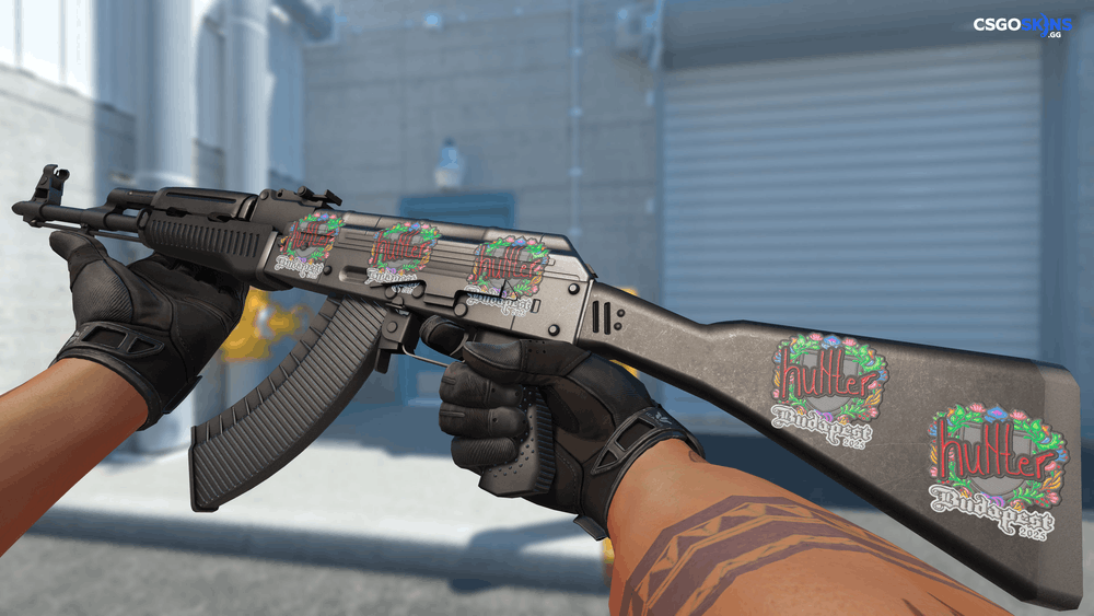 Sticker | huNter- (Embroidered) | Budapest 2025 Artwork