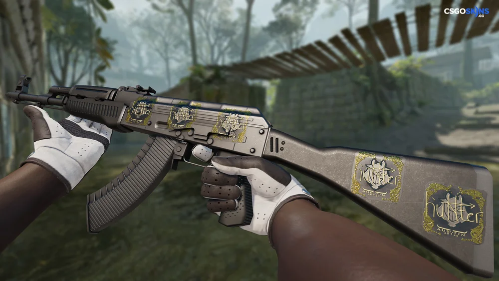 Sticker | huNter- (Gold) | Austin 2025 Artwork