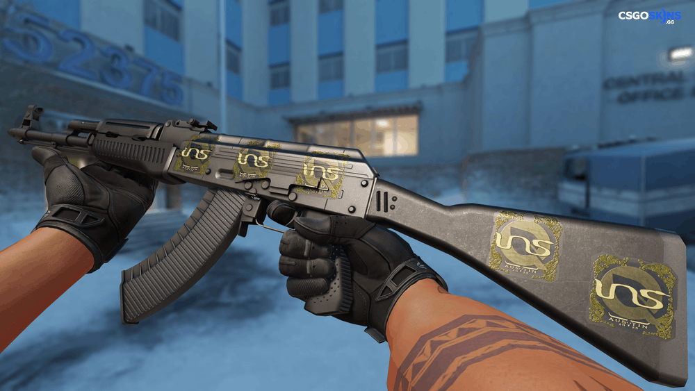 Sticker | INS (Gold) | Austin 2025 Artwork