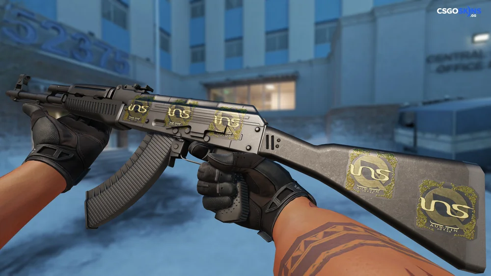 Sticker | INS (Gold) | Austin 2025 Artwork