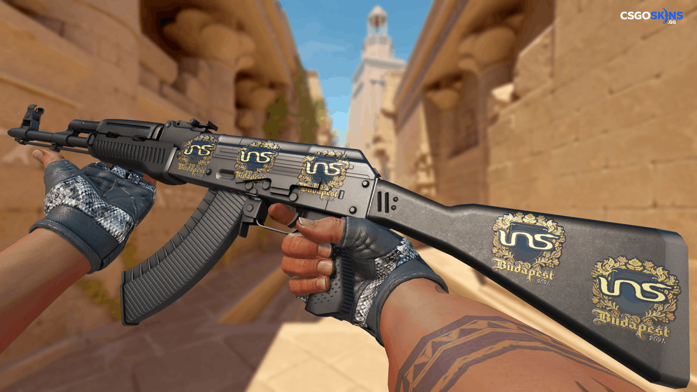 Sticker | INS (Gold) | Budapest 2025 Artwork