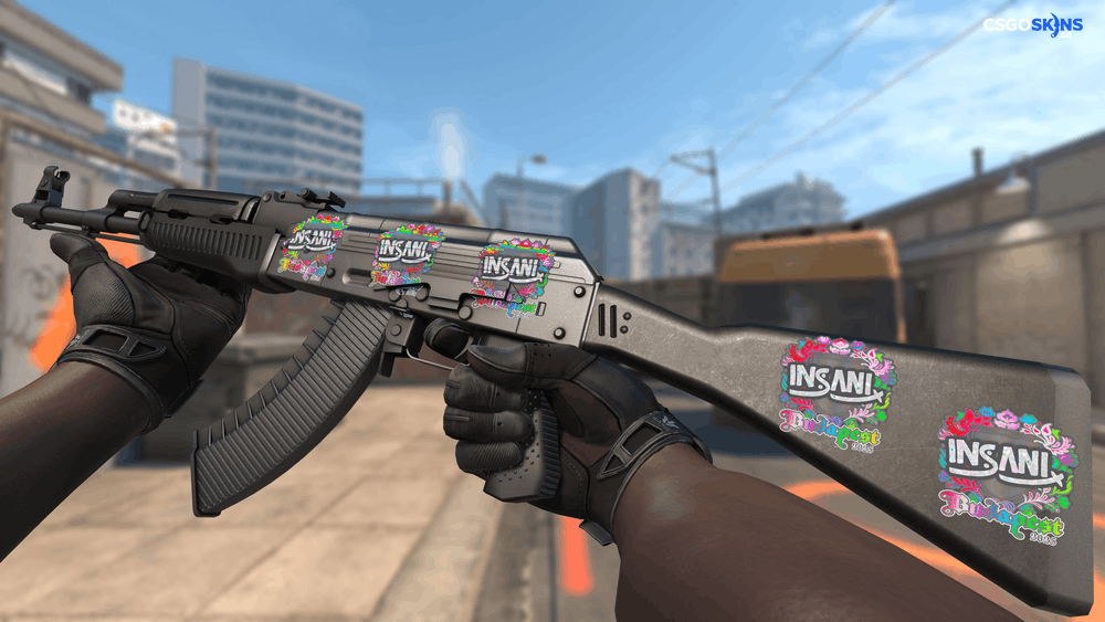 Sticker | insani (Holo) | Budapest 2025 Artwork