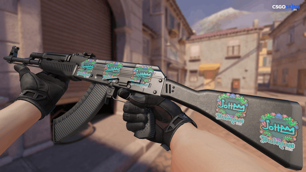 Sticker | jottAAA (Embroidered) | Budapest 2025 Artwork