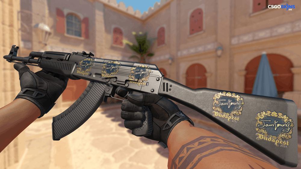 Sticker | JamYoung (Gold) | Budapest 2025 Artwork