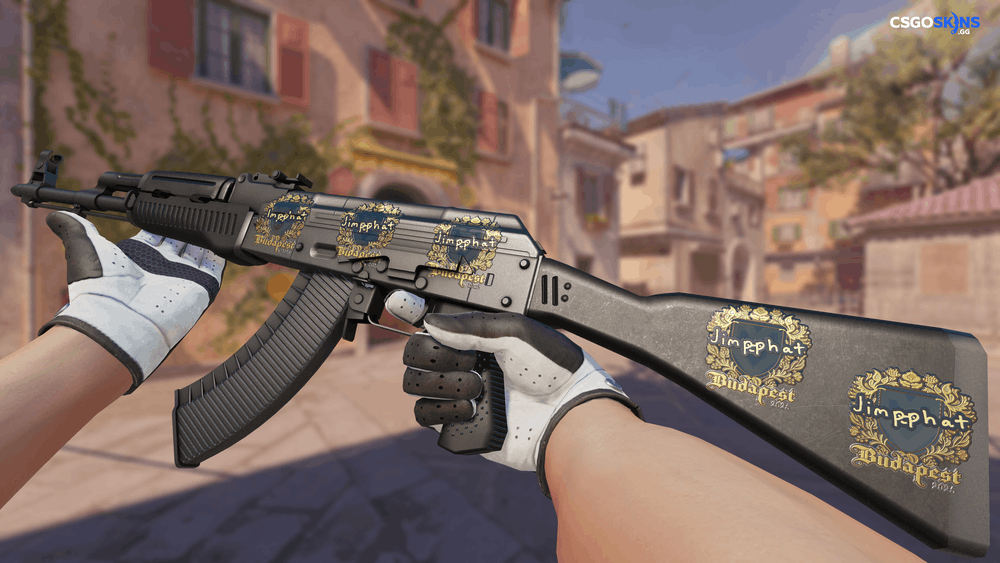 Sticker | Jimpphat (Gold) | Budapest 2025 Artwork