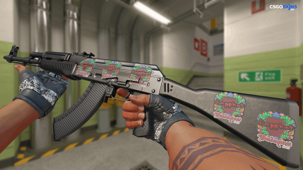 Sticker | Jimpphat (Embroidered) | Budapest 2025 Artwork