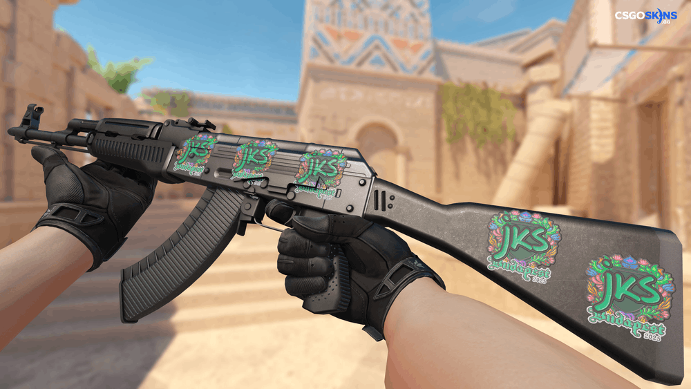 Sticker | jks (Embroidered) | Budapest 2025 Artwork