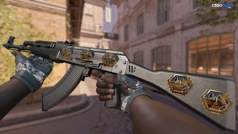 Sticker | k0nfig (Gold) | London 2018 Artwork