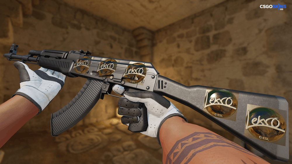 Sticker | Lekr0 (Gold) | Katowice 2019 Artwork