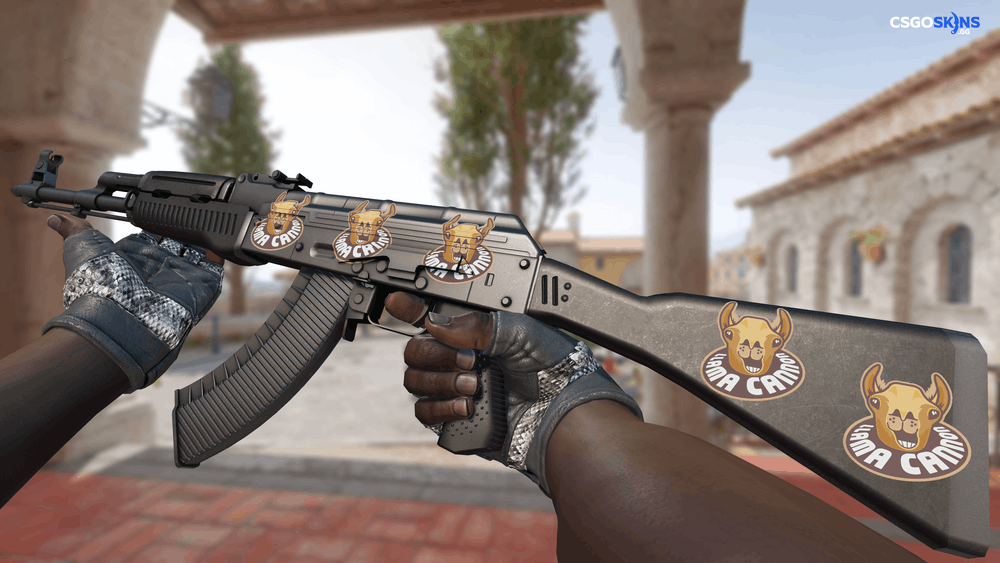 Sticker | Llama Cannon Artwork