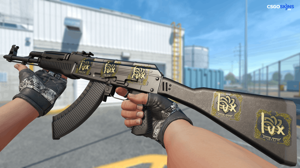 Sticker | lux (Gold) | Austin 2025 Artwork