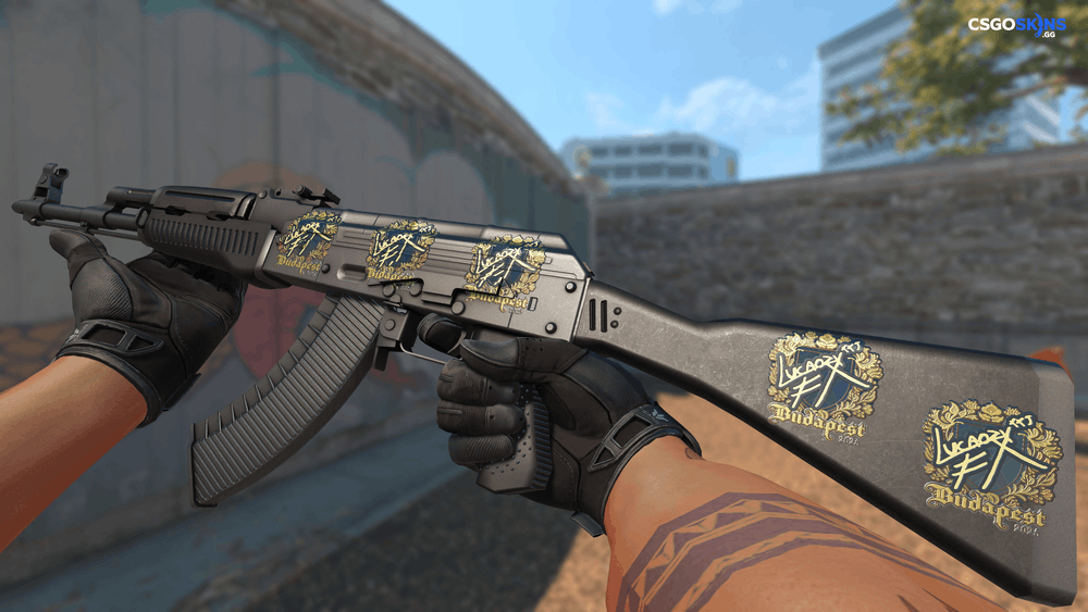 Sticker | Lucaozy (Gold) | Budapest 2025 Artwork