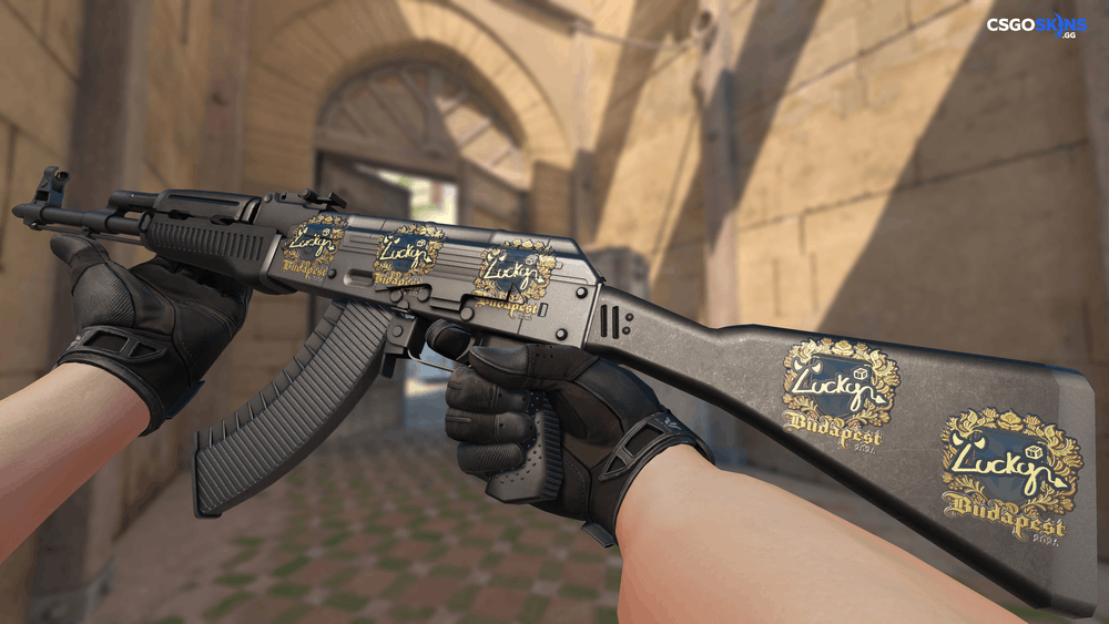 Sticker | Lucky (Gold) | Budapest 2025 Artwork