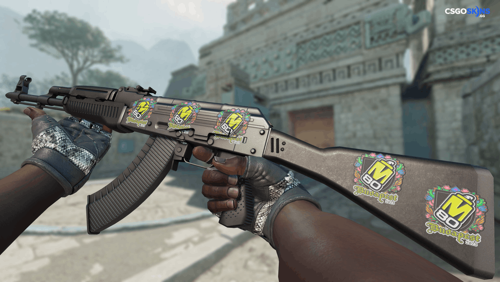 Sticker | M80 (Embroidered) | Budapest 2025 Artwork