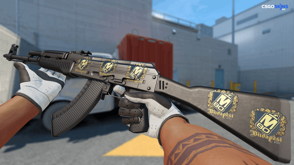 Sticker | M80 (Gold) | Budapest 2025 Artwork