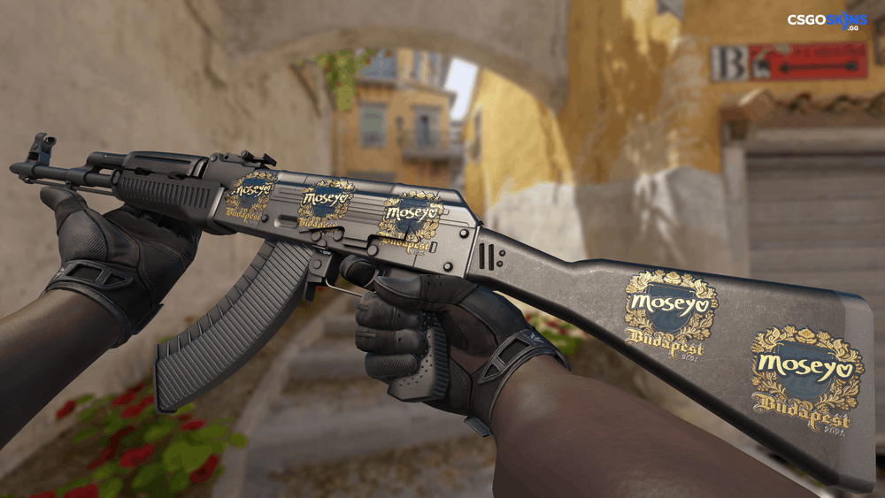 Sticker | Moseyuh (Gold) | Budapest 2025 Artwork