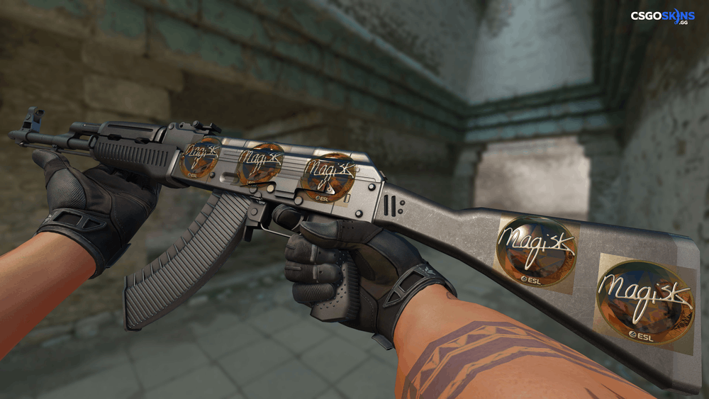 Sticker | Magisk (Gold) | Katowice 2019 Artwork