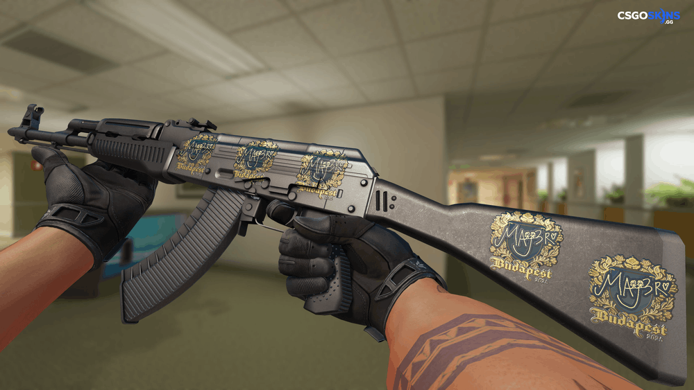 Sticker | MAJ3R (Gold) | Budapest 2025 Artwork