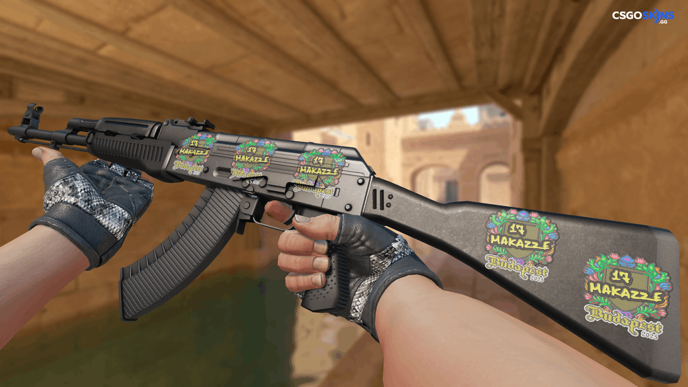 Sticker | makazze (Embroidered) | Budapest 2025 Artwork