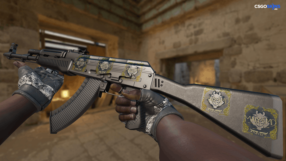 Sticker | malbsMd (Gold) | Austin 2025 Artwork
