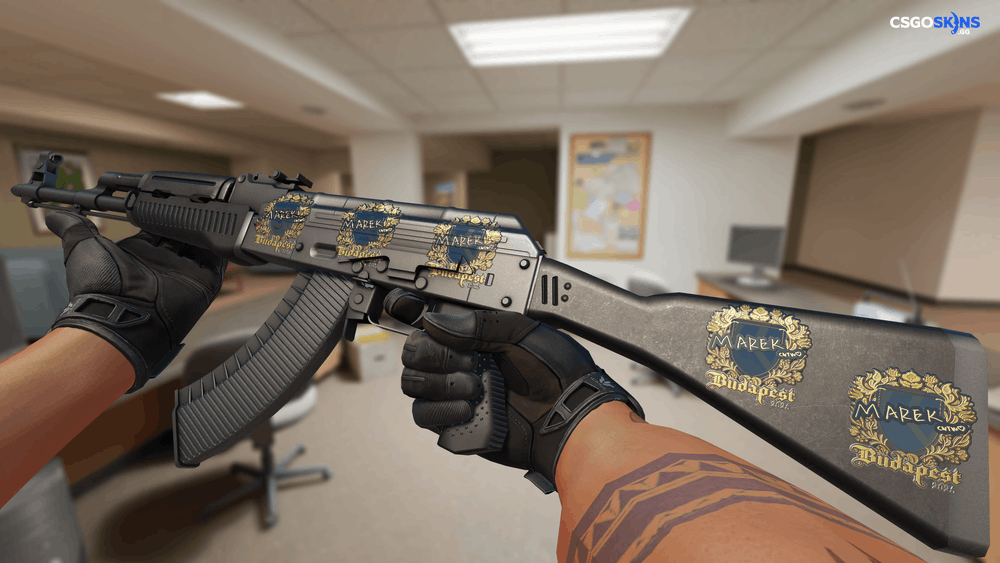 Sticker | Marek (Gold) | Budapest 2025 Artwork