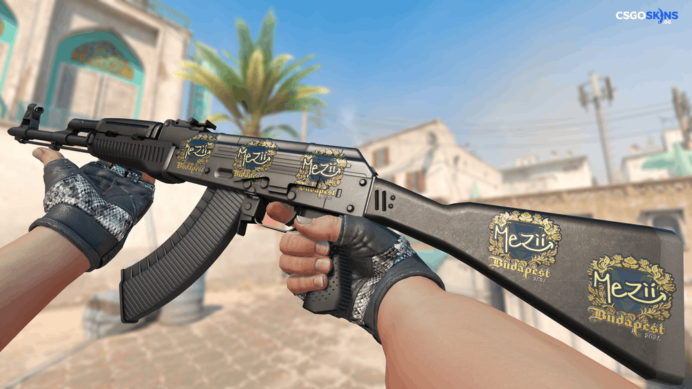 Sticker | mezii (Gold) | Budapest 2025 Artwork