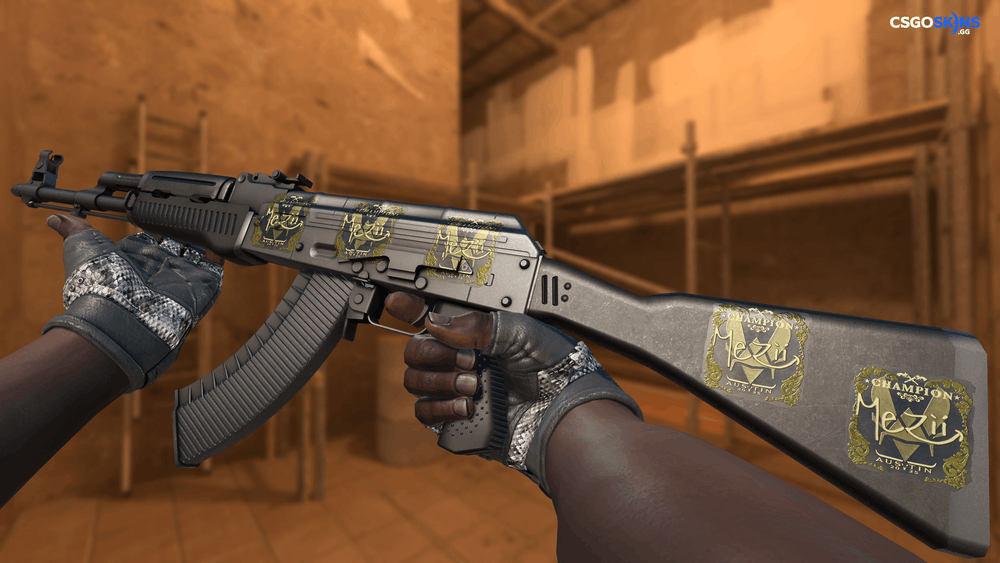 Sticker | mezii (Gold, Champion) | Austin 2025 Artwork