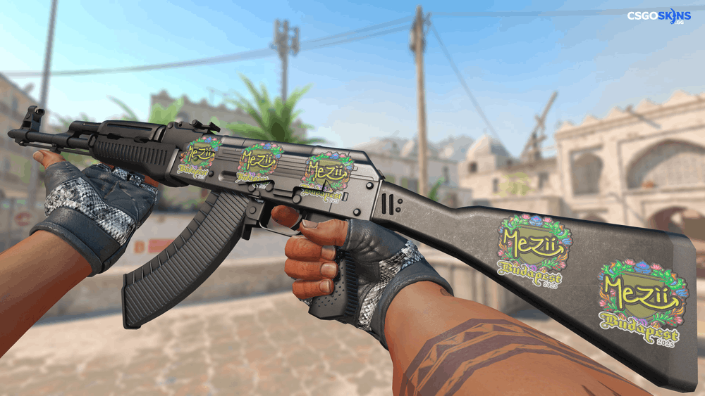 Sticker | mezii (Embroidered) | Budapest 2025 Artwork