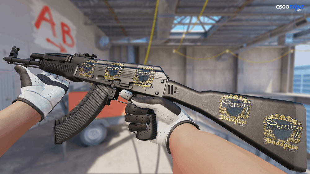 Sticker | Mercury (Gold) | Budapest 2025 Artwork