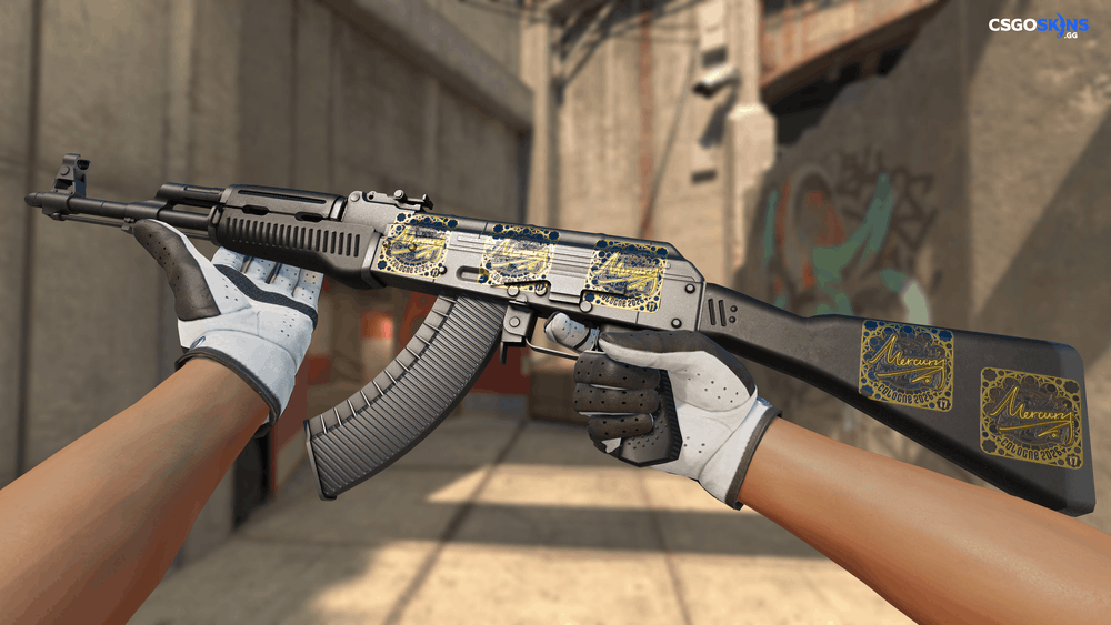 Sticker | Mercury (Gold, Ranked) | Cologne 2026 Artwork