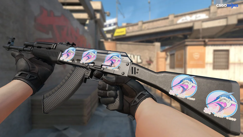 Sticker | Miami Stabbyfish Artwork