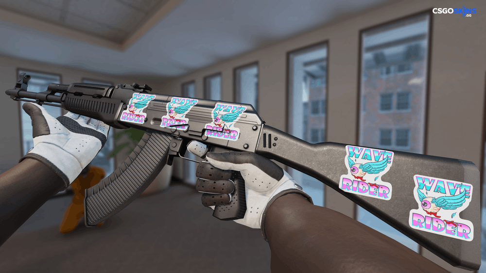 Sticker | Miami Wave Rider Artwork