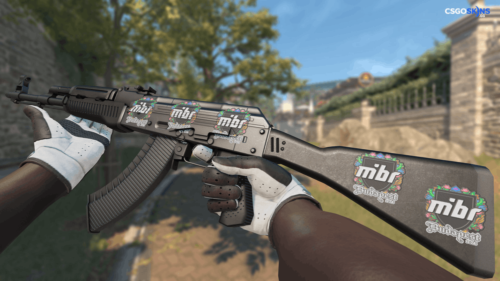 Sticker | MIBR (Embroidered) | Budapest 2025 Artwork