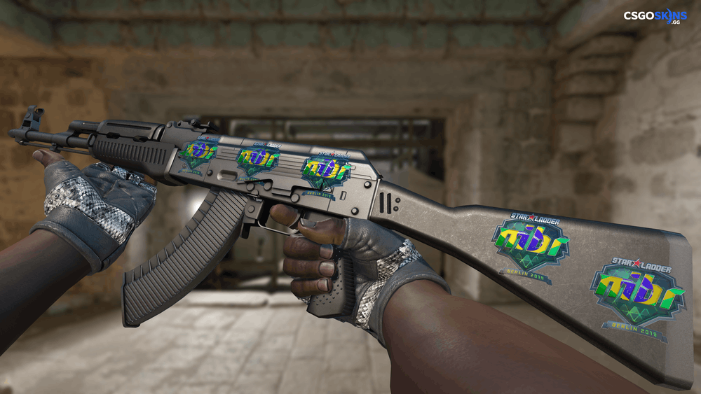 Sticker | MIBR (Foil) | Berlin 2019 Artwork