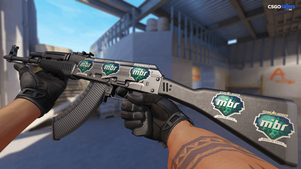 Sticker | MIBR (Gold) | Berlin 2019 Artwork