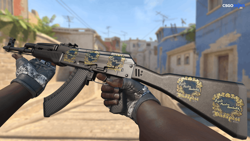 Sticker | mzinho (Gold) | Budapest 2025 Artwork