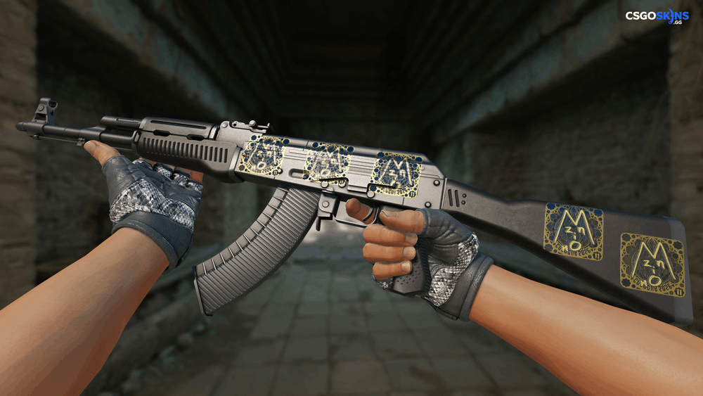 Sticker | mzinho (Gold, Ranked) | Cologne 2026 Artwork