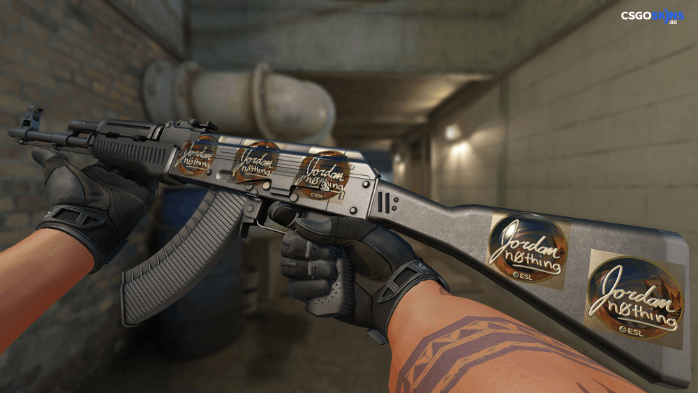 Sticker | n0thing (Gold) | Katowice 2019 Artwork