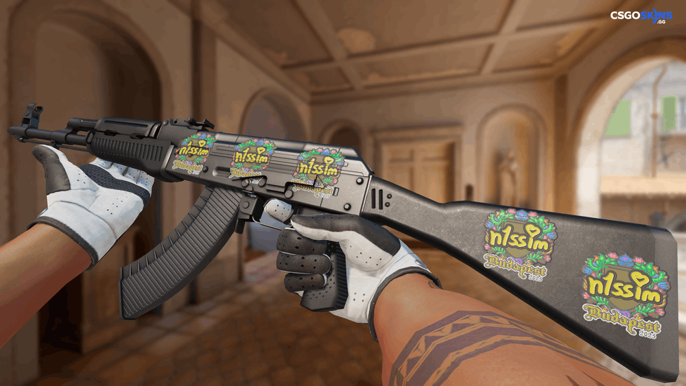 Sticker | n1ssim (Embroidered) | Budapest 2025 Artwork