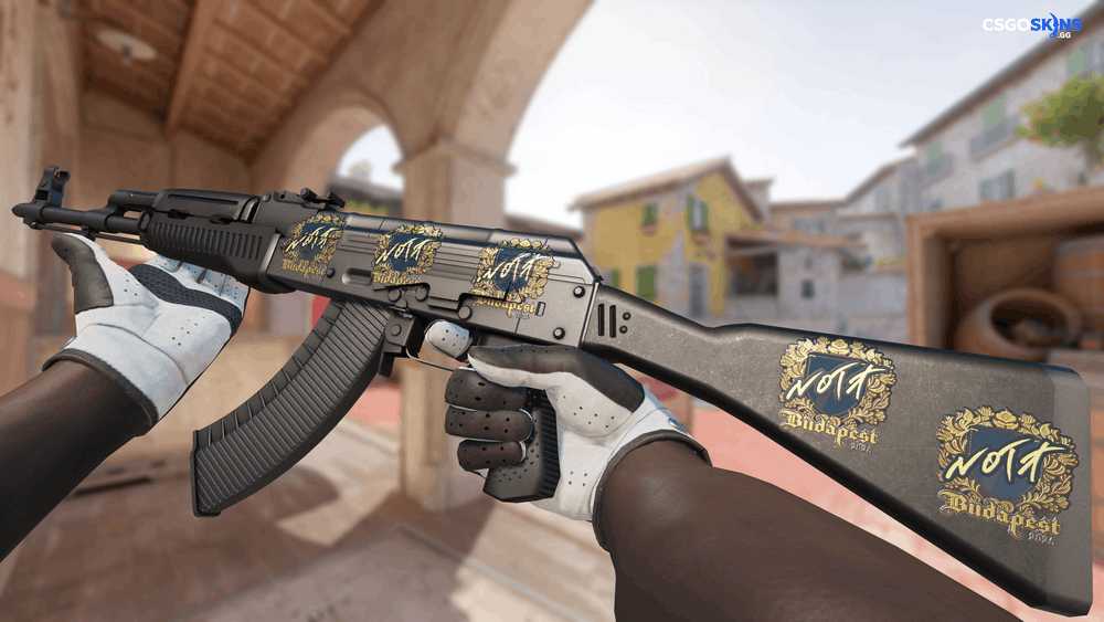 Sticker | nota (Gold) | Budapest 2025 Artwork