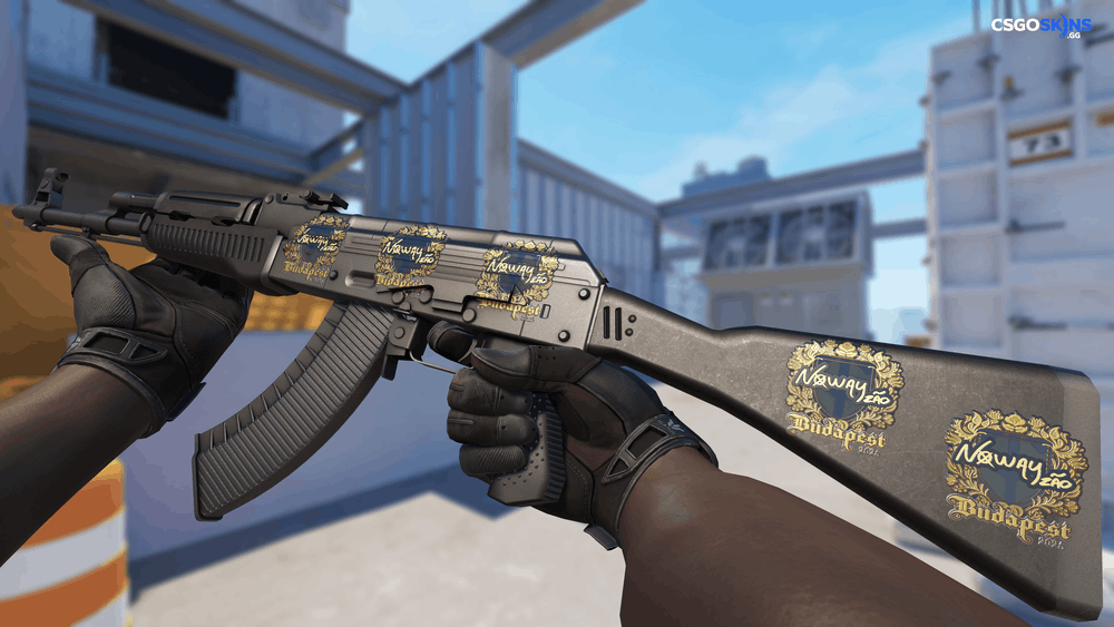 Sticker | noway (Gold) | Budapest 2025 Artwork