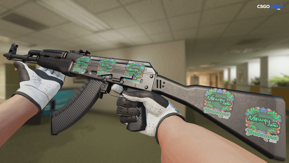 Sticker | noway (Embroidered) | Budapest 2025 Artwork