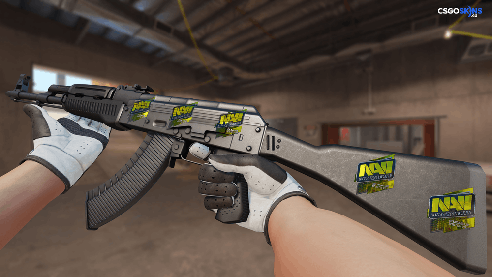 Sticker | Natus Vincere (Foil) | Boston 2018 Artwork